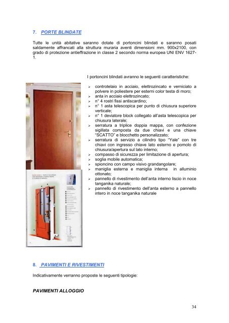 DESCRIZIONE DELLE CARATTERISTICHE ... - Immobiliare.it