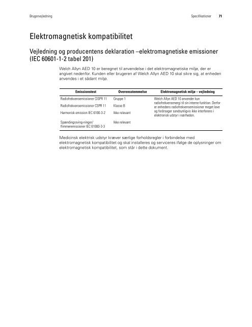 AED 10TM Automatisk ekstern defibrillator - Welch Allyn