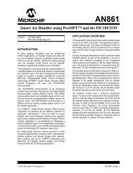 Smart Air Handler using ProMPT and the PIC18F2539 - Microchip