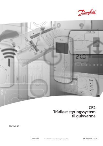 CF2 Trådløst styringssystem til gulvvarme - Lavprisvvs.dk