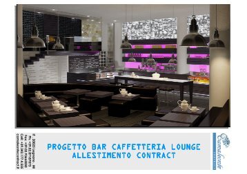 progetto bar caffetteria lounge allestimento contract - Immobiliare.it