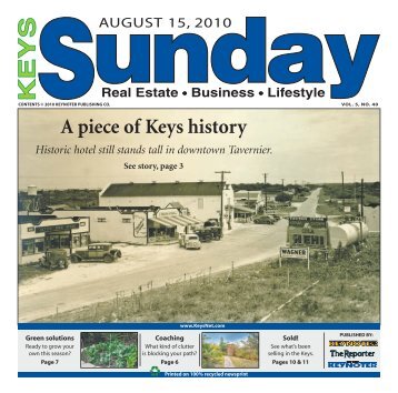 A piece of Keys history - Florida Keys Keynoter