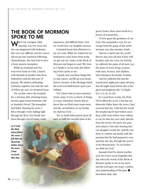 October 2011 Liahona - The Church of Jesus Christ of Latter-day ...