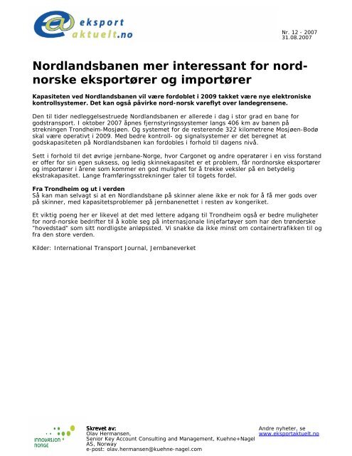 KINA: Råd og vink om leieproduksjon (Del 1) - Eksportaktuelt