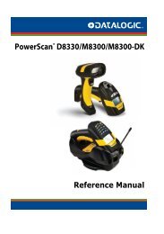 PowerScan® D8330/M8300/M8300-DK
