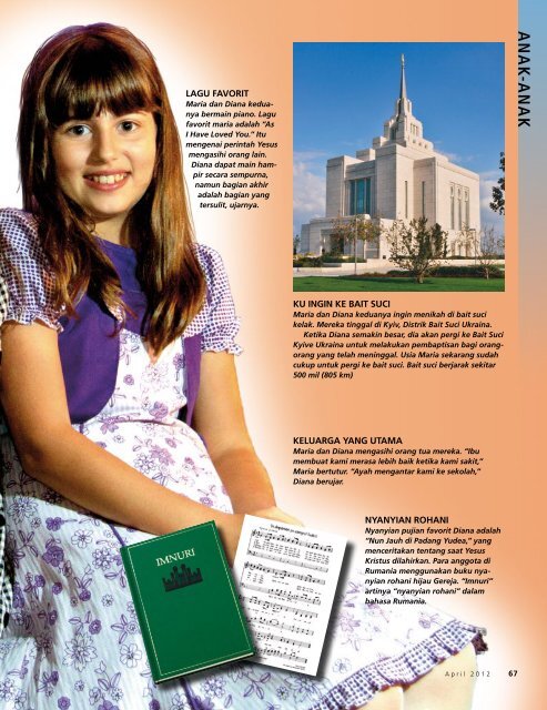 April 2012 Liahona - The Church of Jesus Christ of Latter-day Saints