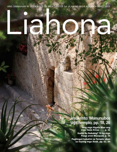 Liahona, Abril 2013 - The Church of Jesus Christ of Latter-day Saints