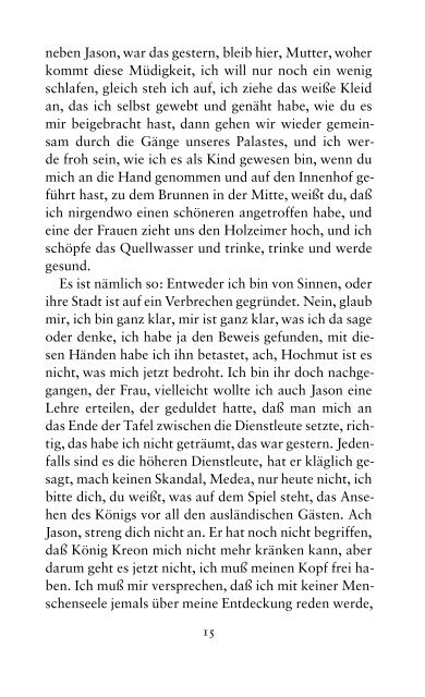 Medea. Stimmen - eBook.de