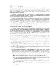 Getting Started with SPIM Installation and Graphic Interface ...