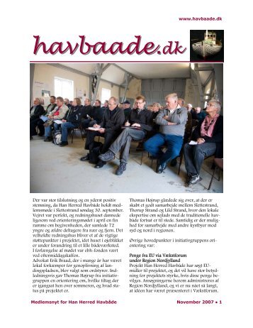 havbaade.dk – november - Han Herred Havbåde