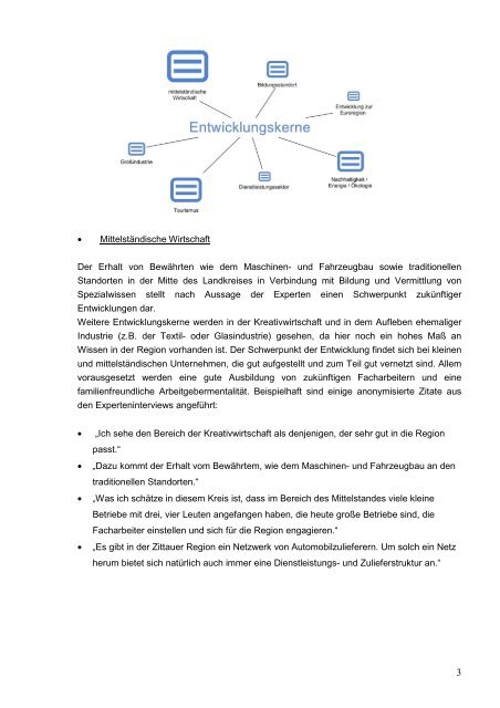 Kurzfassung des Ergebnisberichtes