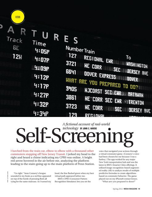 THIRD ANNUAL SCREENS ISSUE - MediaPost