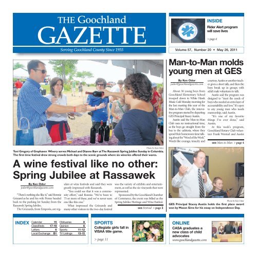 A wine festival like no other Spring Jubilee at Rassawek