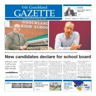 New candidates declare for school board - Offical Contest Rules