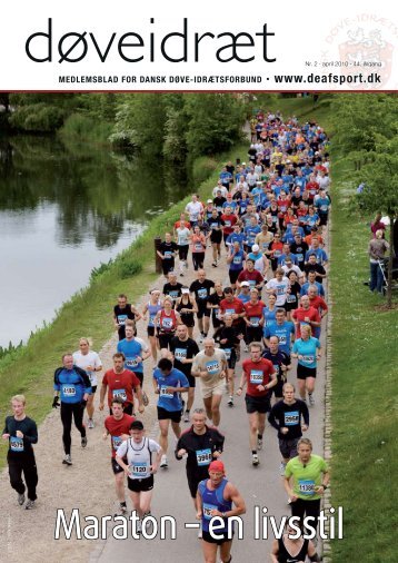 maraton – en livsstil - Dansk Døve-Idrætsforbund