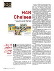 H4B Chelsea - Medical Marketing and Media