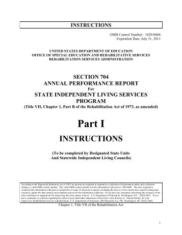 RSA Form 704, Part 1 Instructions (MS Word) - NCRTM