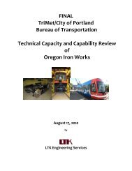 FINAL TriMet/City of Portland Bureau of ... - OregonLive.com