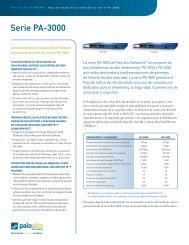 Serie PA-3000 - Palo Alto Networks