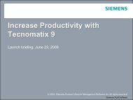 Increase Productivity with Tecnomatix 9 - Siemens