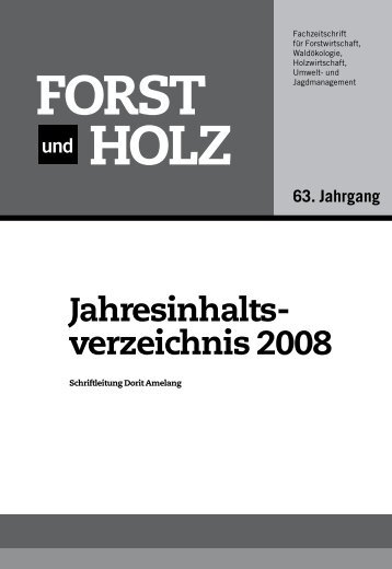 Forst & Holz 2008.pdf - Bindereport