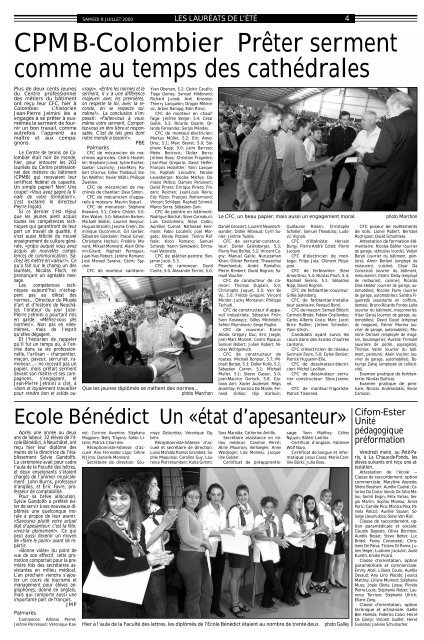 Edition du 8 juillet 2000