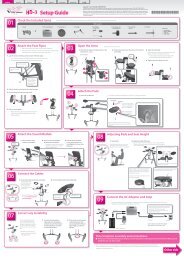 HD-3 Setup Guide (PDF) - Roland