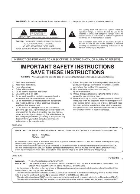 Owner's Manual - Roland