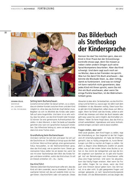 Nr. 3/2012 (pdf) - Kinderärzte Schweiz