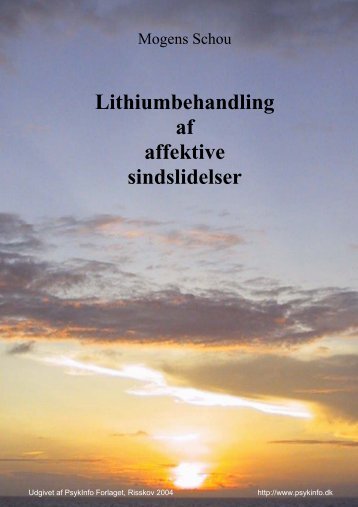 Lithiumbehandling af affektive sindslidelser - Region Midtjylland