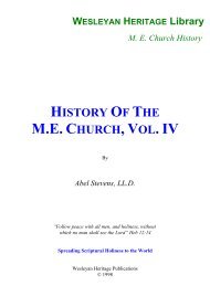 History of the M.E. Church, Vol. IV - Media Sabda Org