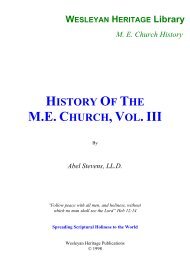 History of the M.E. Church, Vol. III - Media Sabda Org