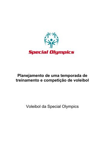 Bem-vindo ao Voleibol da Special Olympics