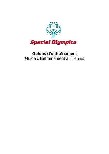 Planifier une Saison d'Entraînement & de ... - Special Olympics