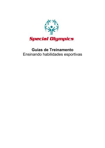 Guias de Treinamento - Special Olympics