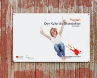 Programhefte DKS 2010/2011 - Den kulturelle skolesekken - ksys