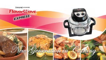 New Generation in Cooking - Thane International, Inc.