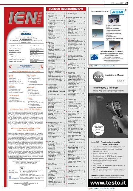 sommario lubrificatori tasti tattili single board dispositivo ethernet ...