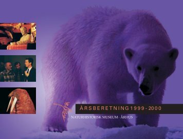 Årsberetning 1999-2000 - Naturhistorisk Museum