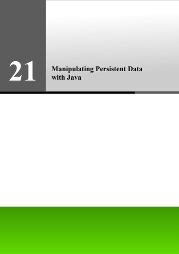Chapter 21 - Manipulating Persistent Data with Java - Visual Paradigm
