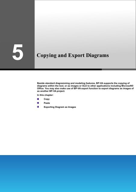 5 Copying and Export Diagrams - Visual Paradigm