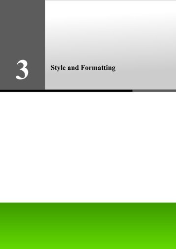 Chapter 3 - Style and Formatting - Visual Paradigm