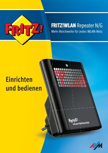 Handbuch FRITZ!WLAN Repeater N/G - M-net