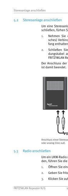 Handbuch FRITZ!WLAN Repeater N/G - M-net