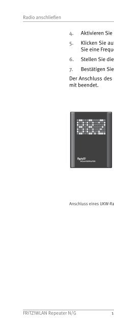 Handbuch FRITZ!WLAN Repeater N/G - M-net