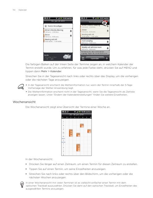 HTC Desire Anleitung - Vodafone