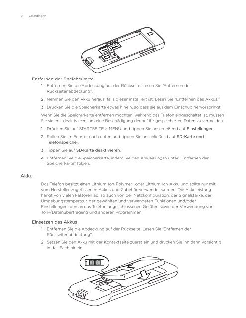 HTC Desire Anleitung - Vodafone