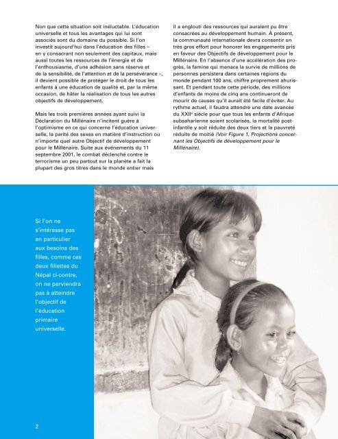 la situation des enfants dans le monde 2004 - Aide et Action