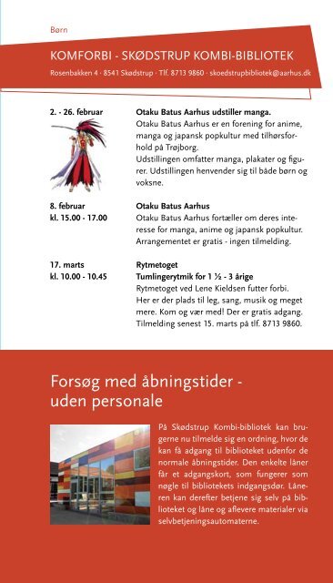 Bibliotekskalenderen 2010 - Aarhus Kommunes Biblioteker