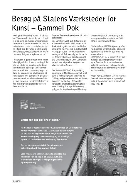 download pdf: 4mb - Nordisk Konservatorforbund Danmark